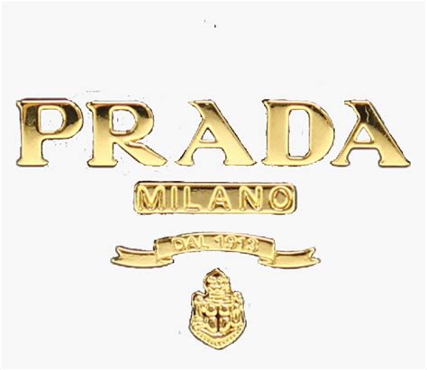 prada logo close up|prada logo in gold.